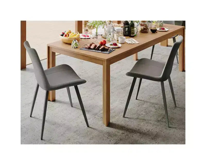 Chaise de salle à manger en similicuir