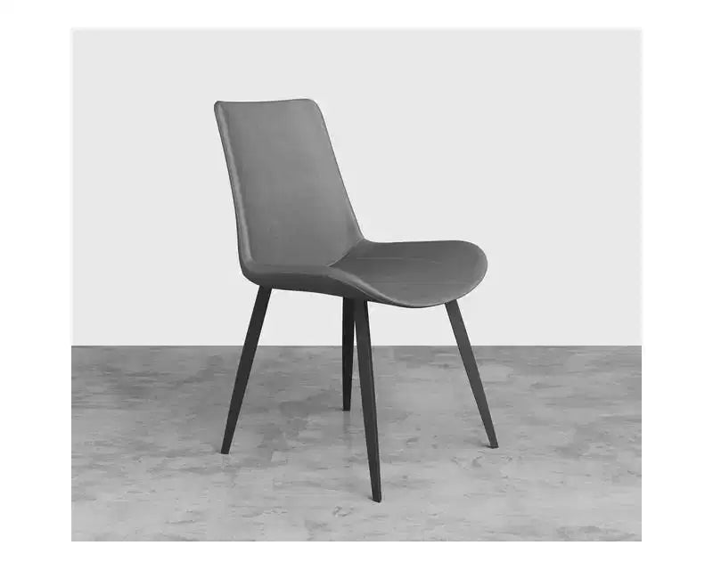 Chaise de salle à manger en similicuir
