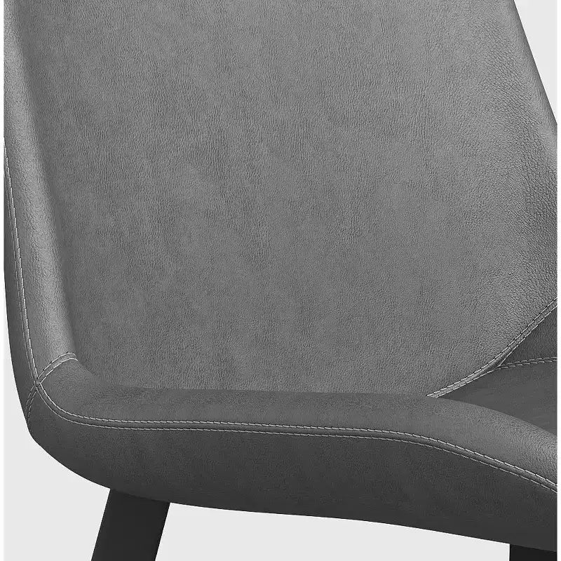 Chaise de salle à manger en similicuir