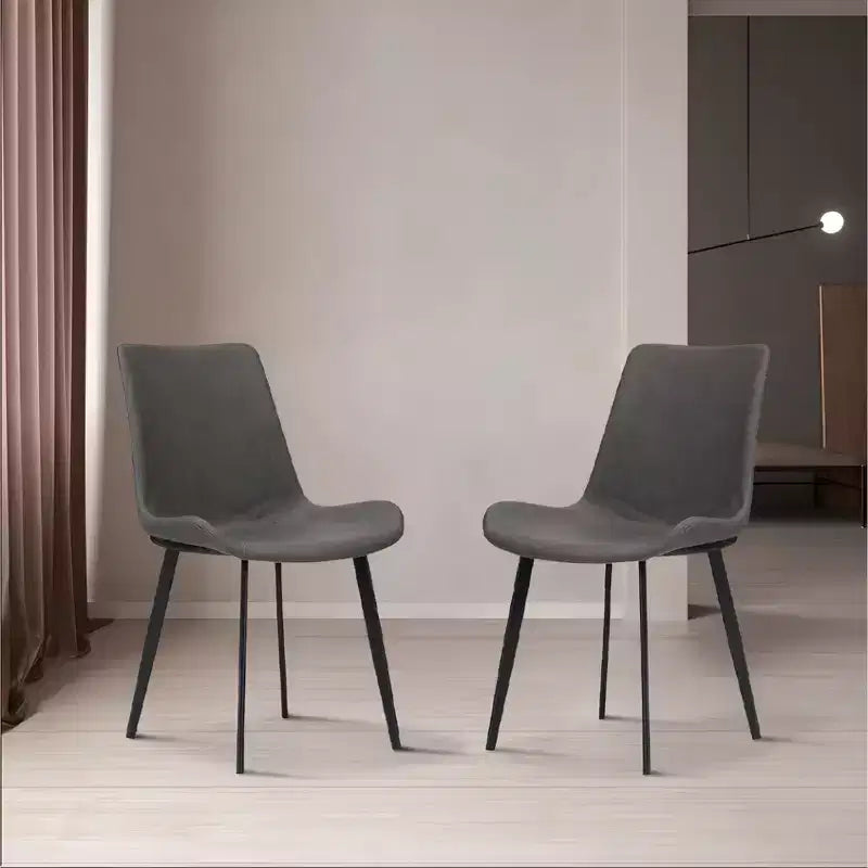Chaise de salle à manger en similicuir