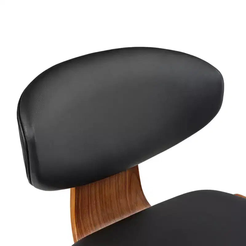 Chaises de salle à manger rembourrées (lot de 2), noir