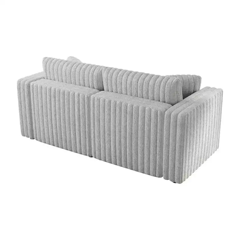 Canapé moderne 2 places de 192 cm avec 2 coussins pour salon, appartement, bureau