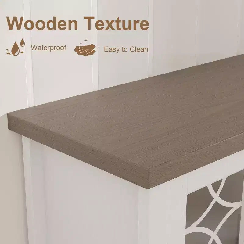 Meuble TV avec tiroirs de rangement, Meuble TV, Table console TV pour salon/chambre à coucher, Armoire de rangement