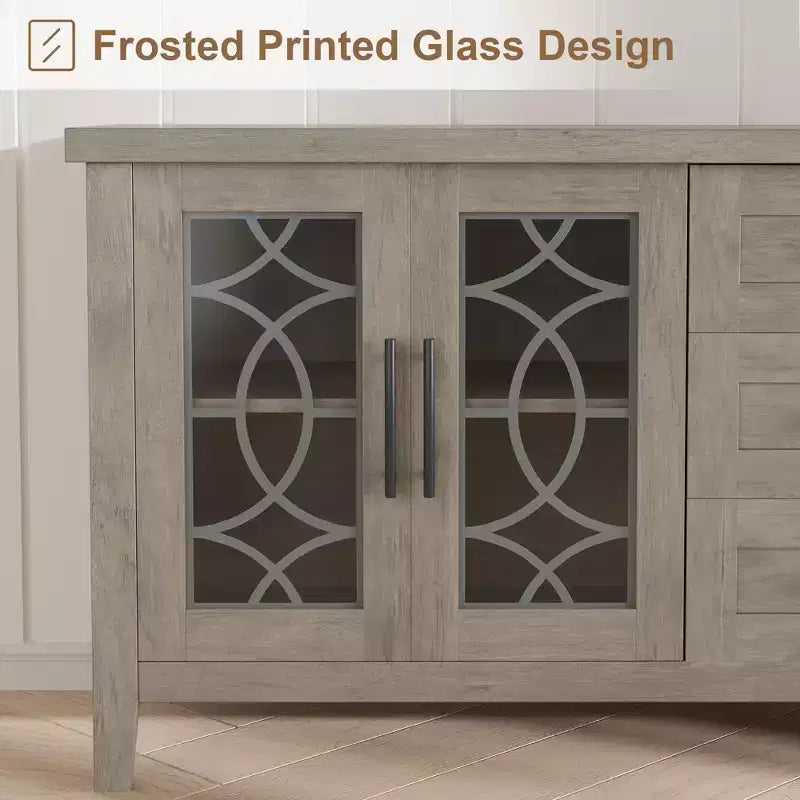 Meuble TV avec tiroirs de rangement, Meuble TV, Table console TV pour salon/chambre à coucher, Armoire de rangement