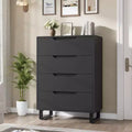 4 Dresser for Bedroom, 41.5 in Tall Dresser,Freestanding Vertical Drawer Cabinet with Storage,Wooden Closet Storage Chest for BedRoom,Hallway,Entryway